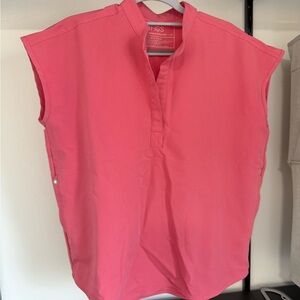 Figs DESERT ROSÈ Scrub Top